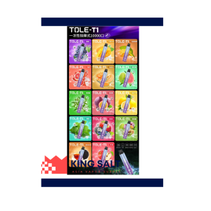 【一次性/拋棄式】TOIE T1 通樂拋棄式電子煙 | 10000 口大容量 | 全新升級版(沒加賴立即視為取消訂單)